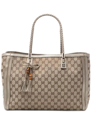 Gucci Pre-Owned 2016-2026 Medium GG Canvas Bella tote bag - Gold