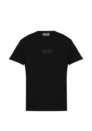Versace Jeans Couture logo-patch T-shirt - Black