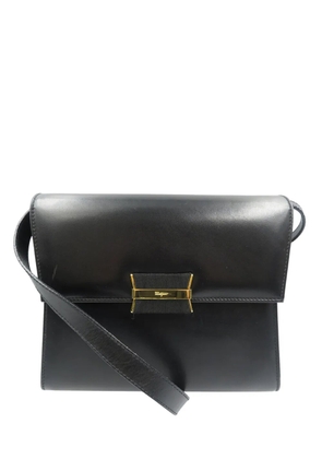 Ferragamo Pre-Owned 2010-2026 Leather Vara crossbody bag - Black