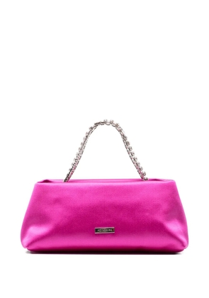 Aquazzura mini Temptation crystal-embellished tote bag - Pink