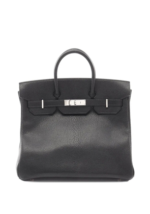 Hermès Pre-Owned 2009 Chevre Haut à Courroies 32 handbag - Black