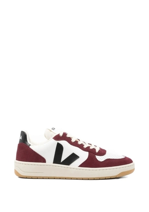 VEJA V-10 suede sneakers - White