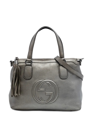 Gucci Pre-Owned 2016-2026 Soho Working satchel - Silver