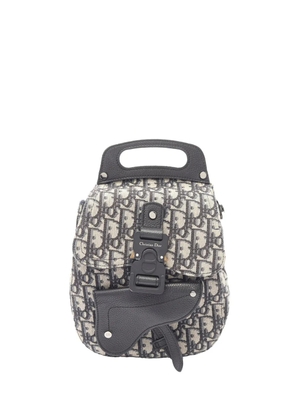 Christian Dior Pre-Owned 2010-2026 Mini Oblique Gallop backpack - Neutrals