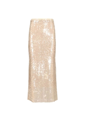 Forte Forte Liquid Sequins pencil skirt - Neutrals