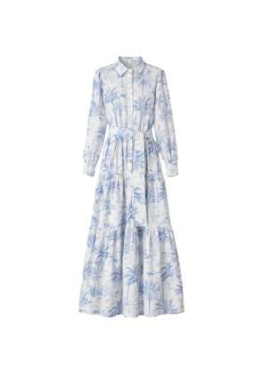 MC2 Saint Barth Jensen belted maxi dress - White