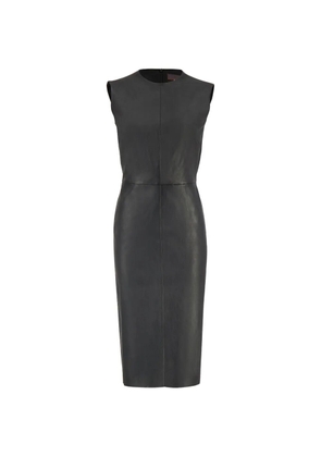 Stouls Etna Evita leather dress - Black