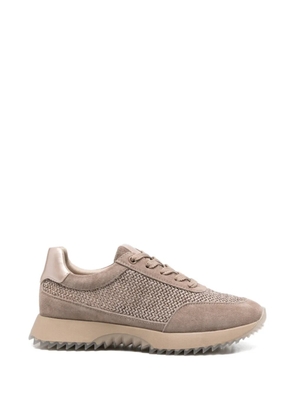 SERGIO MORETTI FIRENZE round-toe sneakers - Neutrals