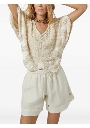 SCARLETT POPPIES Choe blouse - Neutrals