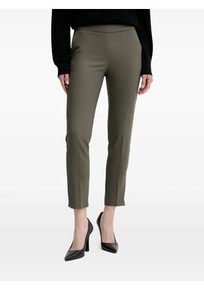 Morgan welt-pocket trousers - Green