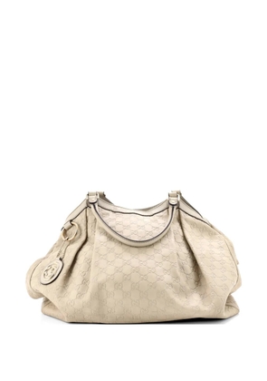 Gucci Pre-Owned Sukey Guccissima Leather Large tote bag - Neutrals