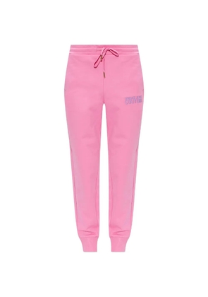 Versace Jeans Couture logo-embroidered track pants - Pink