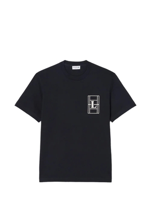 Lacoste embroidered-logo T-shirt - Black