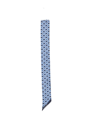 Tagliatore Foulard geometric-print scarf - Blue