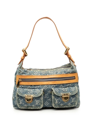 Louis Vuitton Pre-Owned 2005 Monogram Denim Baggy PM shoulder bag - Blue