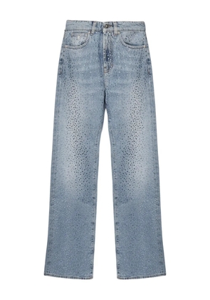 John Richmond crystal-embellished jeans - Blue