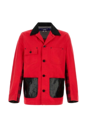Junya Watanabe patch jacket - Red
