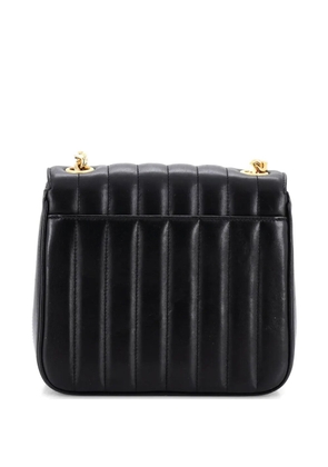 Saint Laurent Pre-Owned Vicky Vertical Quilted Leather Medium crossbody bag - Black