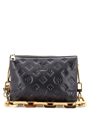 Louis Vuitton Pre-Owned Coussin Bag Monogram Embossed Lambskin BB crossbody bag - Black