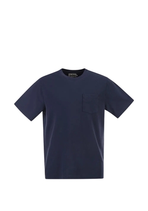MC2 Saint Barth patch-pocket T-shirt - Blue