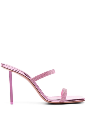 Amina Muaddi 100mm Rih sandals - Pink