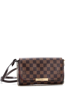 Louis Vuitton Pre-Owned Favorite Handbag Damier PM crossbody bag - Brown