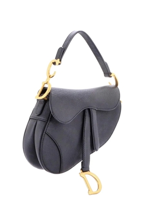 Christian Dior Pre-Owned Saddle Handbag Leather Mini shoulder bag - Black