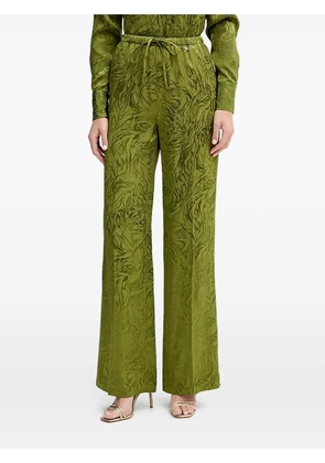 Silvian Heach drawstring print trousers - Green