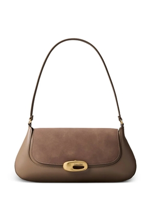 Calvin Klein flap-closure shoulder bag - Brown