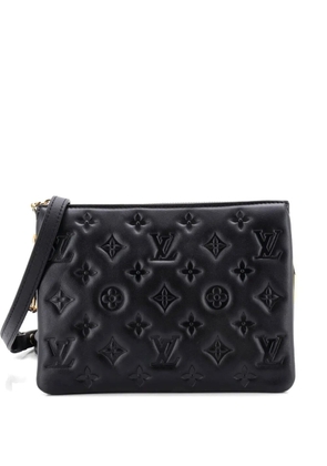 Louis Vuitton Pre-Owned Coussin Bag Monogram Embossed Lambskin BB crossbody bag - Black