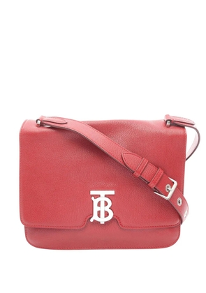 Burberry Pre-Owned 2023-2026 Leather TB crossbody bag - Red