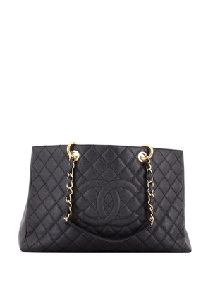 CHANEL Pre-Owned Grand Shopping Quilted Caviar XL tote bag - Black