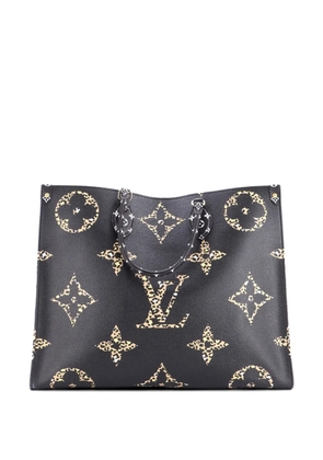 Louis Vuitton Pre-Owned OnTheGo Limited Edition Jungle Monogram Giant GM tote bag - Black