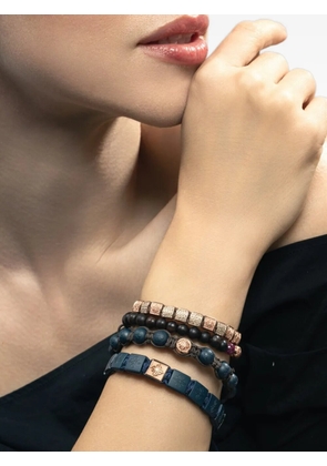 Shamballa Jewels matte diamond bracelet - Blue