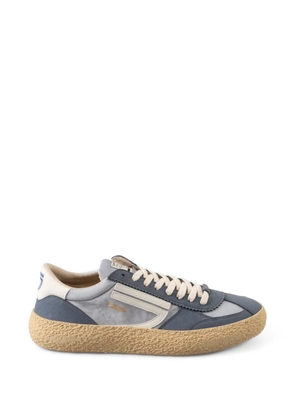 Puraai panelled lace-up fastening sneakers - Blue