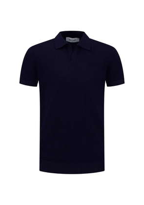 Gran Sasso short-sleeve polo shirt - Blue