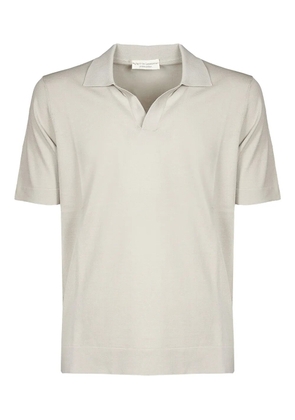 Filippo De Laurentiis cotton polo shirt - Grey