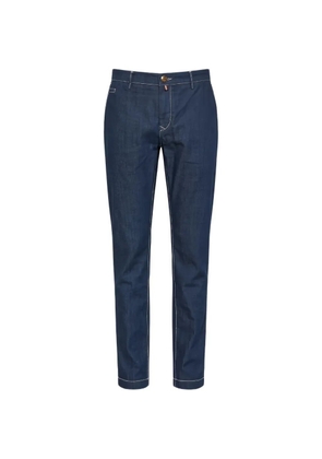 Jacob Cohën stitching jeans - Blue