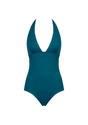 Fisico halterneck swimsuit - Blue