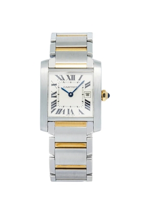 Cartier Tank Francaise 25mm watch - White