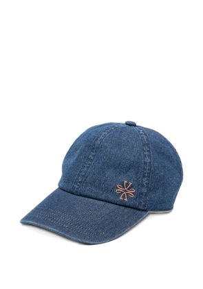 Jacob Cohën embroidered baseball cap - Blue