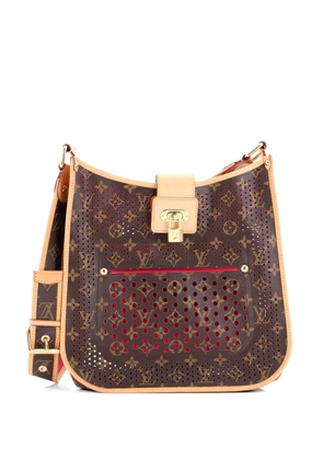 Louis Vuitton Pre-Owned Musette Handbag Perforated Monogram Canvas crossbody bag - Brown