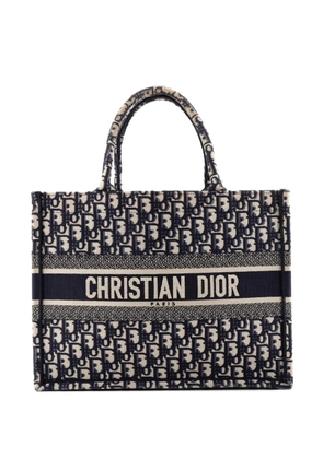 Christian Dior Pre-Owned Book Oblique Canvas Medium tote bag - Blue