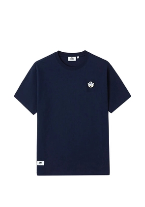 CHOCOOLATE bear-patch T-shirt - Blue