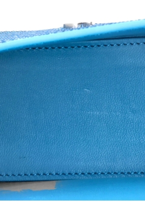 Balenciaga Pre-Owned Hourglass Top Handle Bag Suede with Crystals XS crossbody bag - Blue