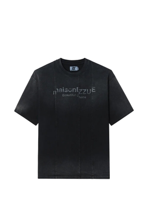 izzue cotton T-shirt - Black