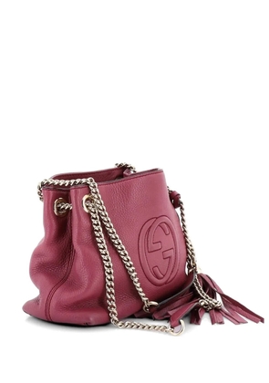 Gucci Pre-Owned Soho Chain Strap Leather Mini shoulder bag - Pink