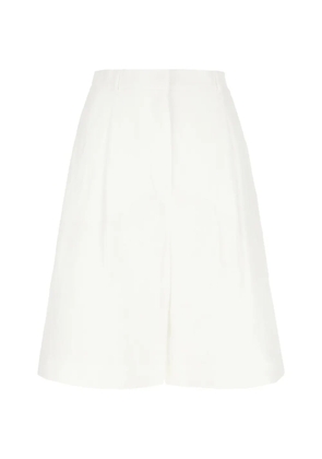 Max Mara caravan shorts - White