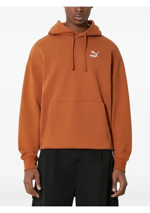 PUMA BETTER CLASSICS logo-detail hoodie - Orange