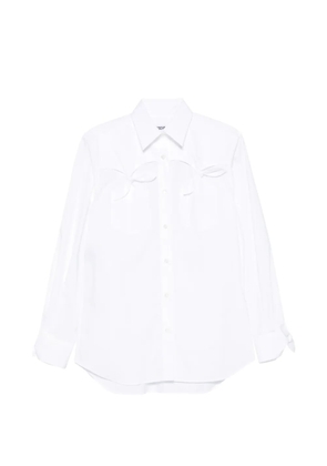 Moschino bow-detail shirt - White